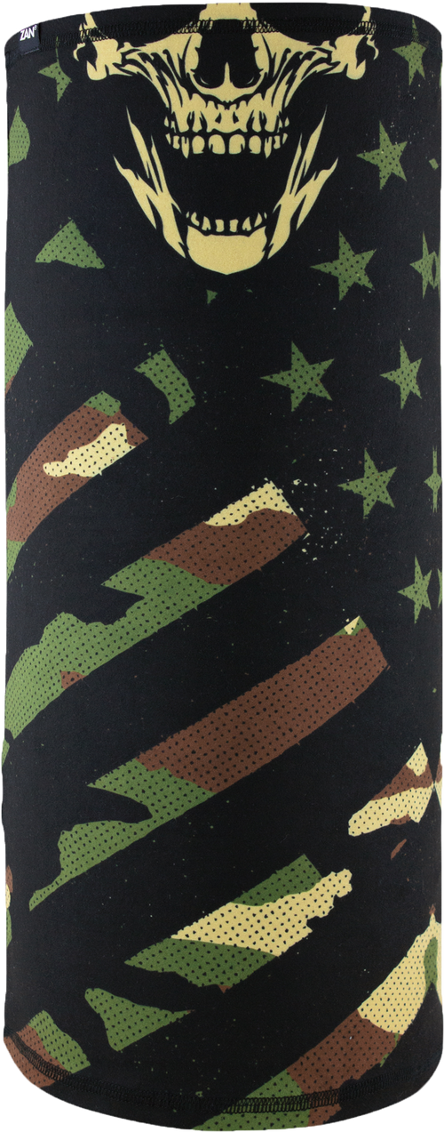 Zan Sportflex Motley Tube - Patriotic Woodland Camo