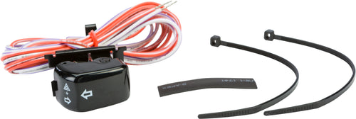 Harddrive Handlebar Switch - T/Signal BLK WHT Letters Replaces OEM 71598-96