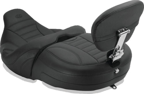 Mustang Motorcycle 1 Piece with Driver and Passenger Backrest Original — 2015-2021 Harley-Davidson Touring