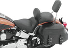 Mustang Motorcycle Solo with Driver Backrest Original — 2000-2015 Harley-Davidson Touring
