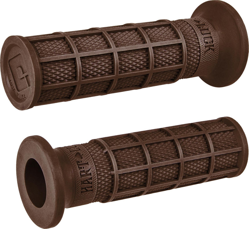 ODI VTwin Waffle Grips - Brown