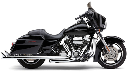 Cobra FISHTAIL SPEEDSTER DUALS CHROME FLH/FLT 17-22 - 2017-2024