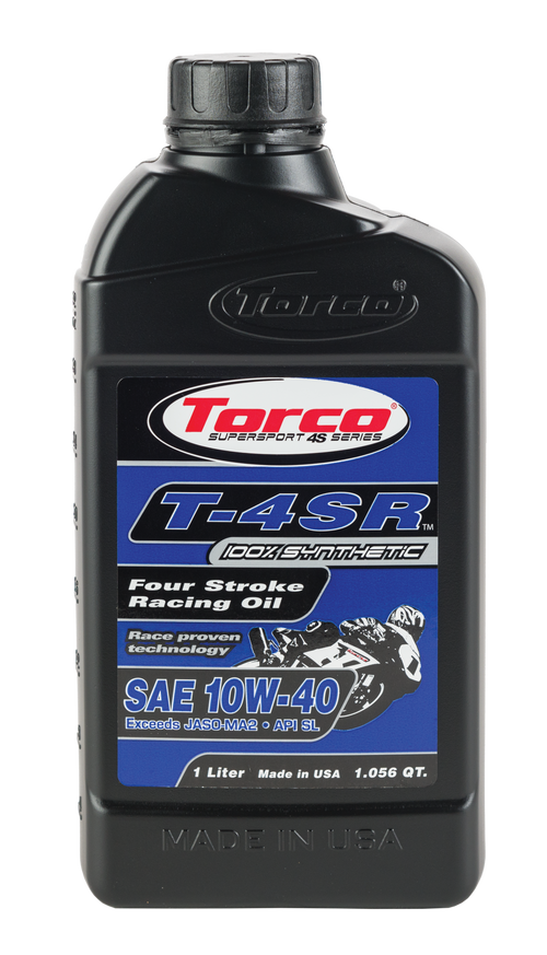 Torco T-4SR MPZ 100% Synethetic Engine Oil - Racing OIL 4t 10w40 1l