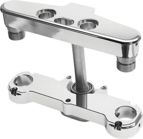 Hawg Halters Inc Raked Triple Trees - Tripple Trees 41mm Chrome Custom