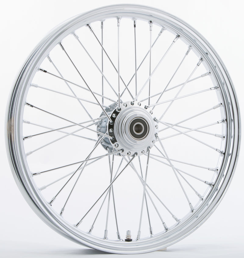 Harddrive Front 40 Spoke Wheels - 40-SPK SD Chrome 21x2.15 NG-HUB 3/4