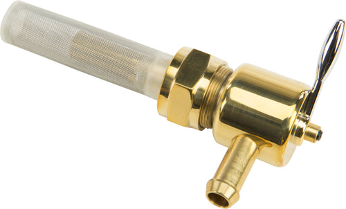 Harddrive Brass Petcock - Round 22mm Right Side Position