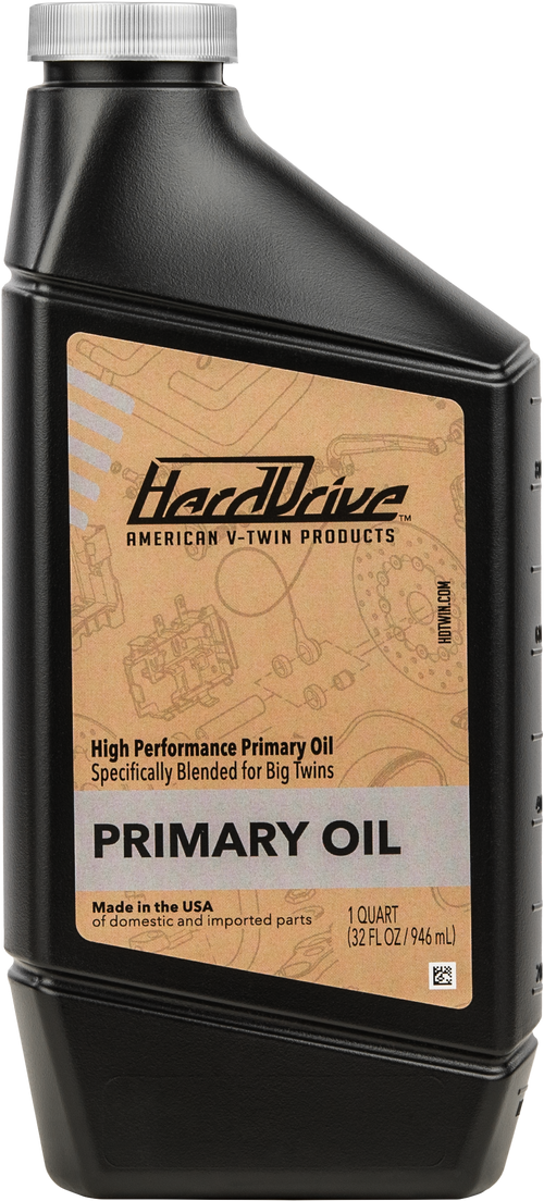 Harddrive Primary Oil - 1 QT (12/Case Sold Ea)