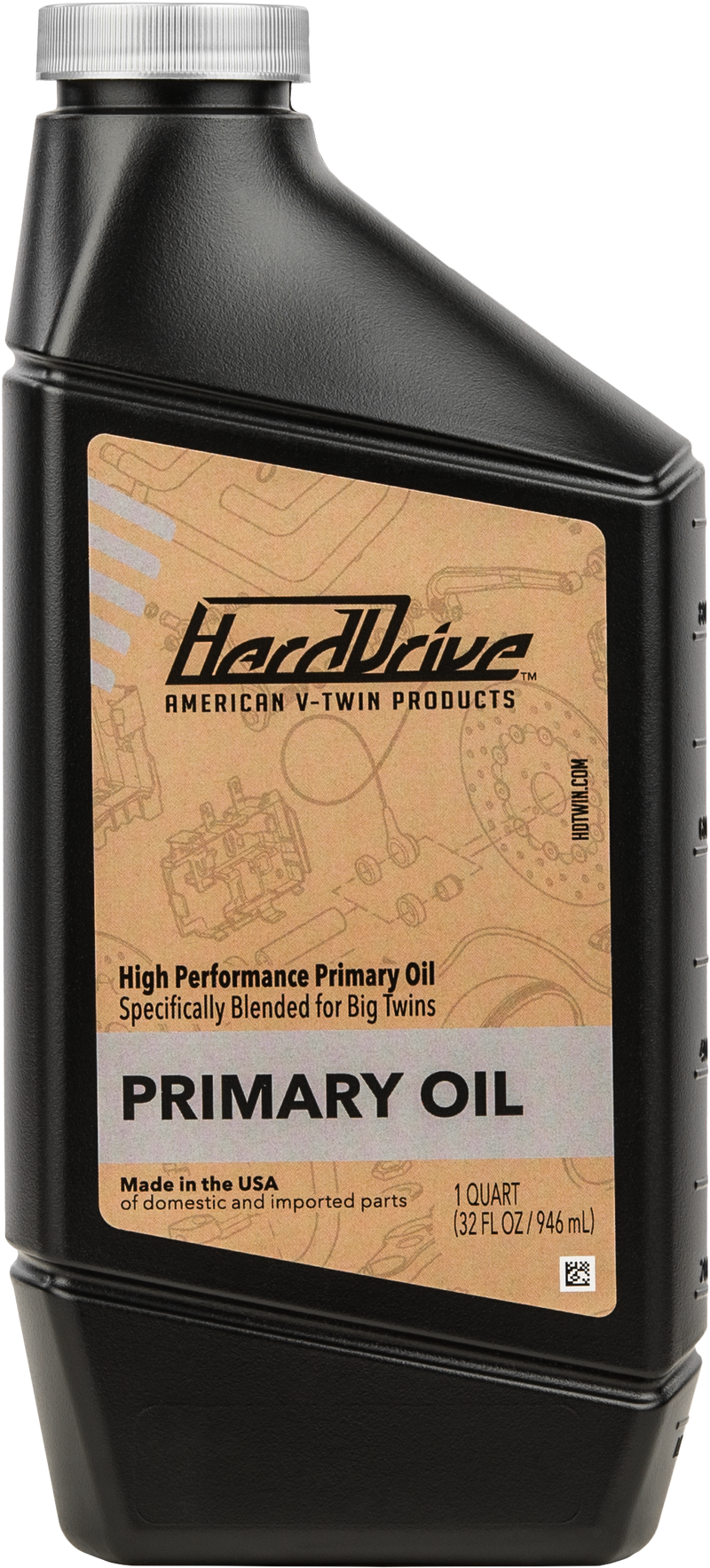 Harddrive Primary Oil - 1 QT (12/Case Sold Ea)
