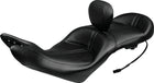 Mustang Motorcycle 1 Piece Touring with Driver Backrest Original — 2008-2017 Harley-Davidson Touring