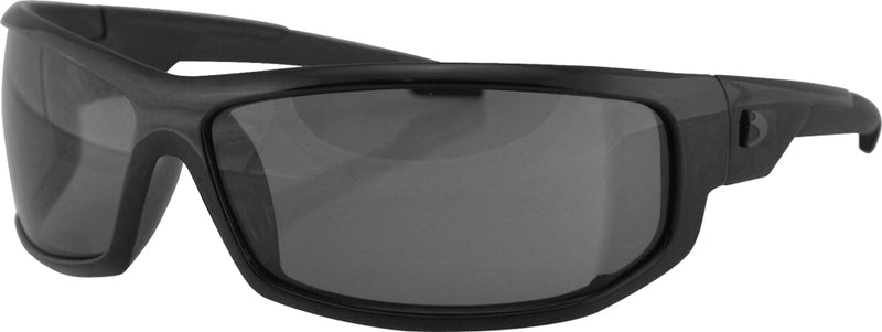 Bobster AXL Smoke Lens Wrap-Around Sunglasses - Harley & Indian V-Twin