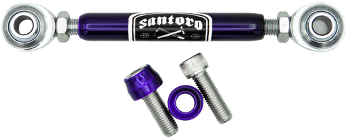 Santoro Fabworx Shift Linkage - MID-Ctrls Prpl M8 Softail