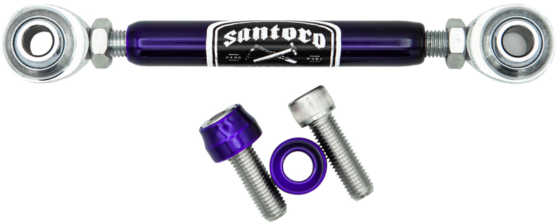 Santoro Fabworx Shift Linkage - MID-Ctrls Prpl M8 Softail