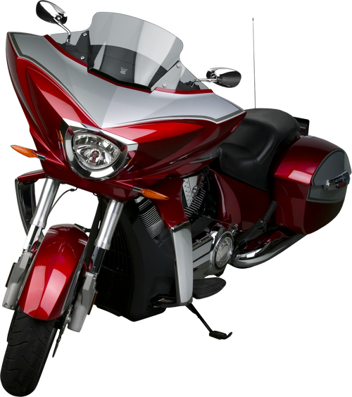 National Cycle V-Stream Victory Fairing-Mount Windscreen - 10.5