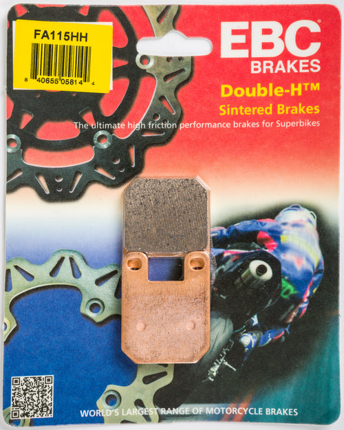 EBC Standard Brake Pads - Fa115hh Double-H Sintered
