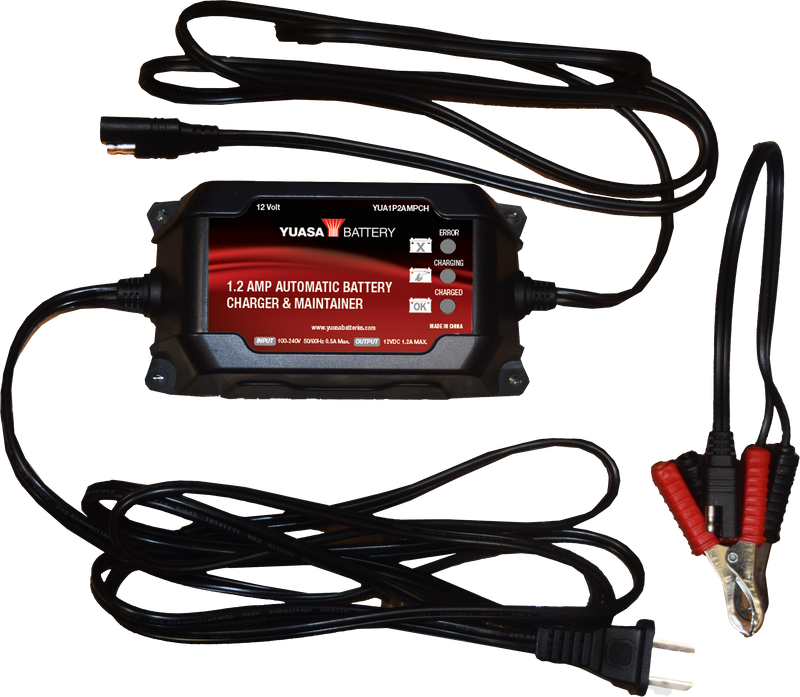 Yuasa Charger - & Maintainer (12v)