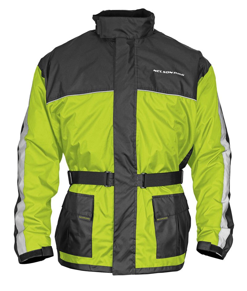 Nelson-Rigg Solo Storm Jacket - HI-VIS Yellow/Black 4x