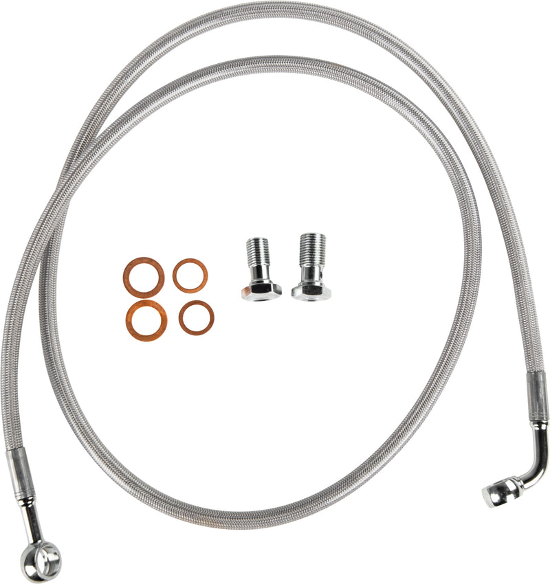 Goodridge Econoline Brakeline Kit - Front Single KIT Flst 2009-2010 Flstc 1986-…
