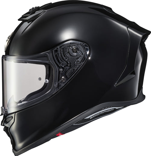 Scorpion EXO EXO-R1 Solid Air Helmet - Full Face Helmet Gloss Black LG