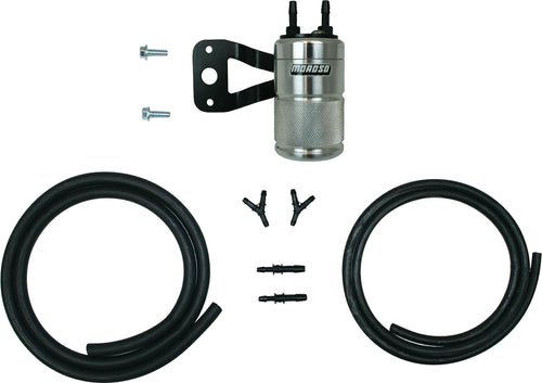 Moroso Air/Oil Separator - Twin CAM W/V&h Vo2 AIR Cleaner Polished