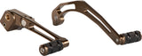 Santoro Fabworx Cool Guy Shifter - Bronze - Harley Softail Mid Controls