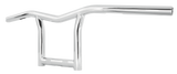 Burly Brand SID 8" Rise TBW Chrome Handlebars - Harley & Indian V-Twin