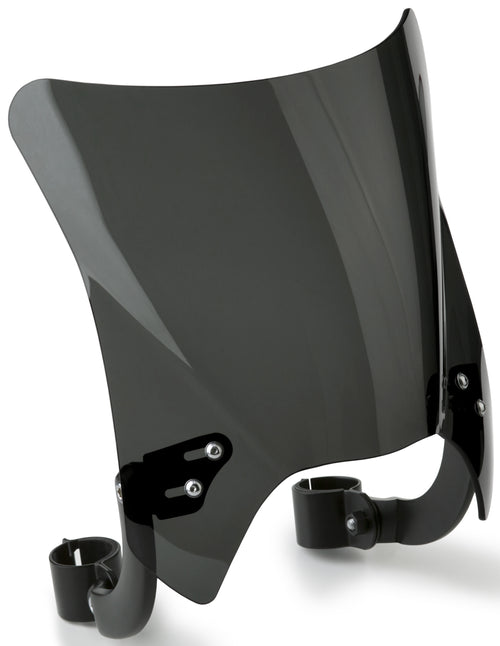 National Cycle Mohawk Windshield - Dark Tint Black Hardware