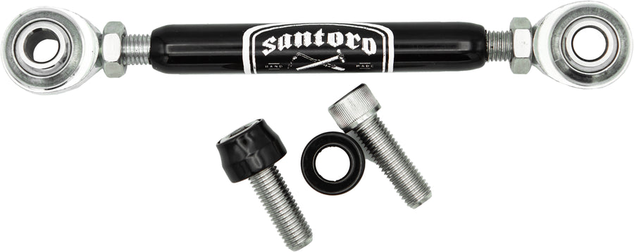 Santoro Fabworx Shift Linkage - MID-Ctrls Black Dyna 1999-2017