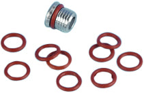 James Gaskets Twin Cam Primary Housing Gasket with O-Ring Drain Plug - Harley Twin Cam Dyna & Softail