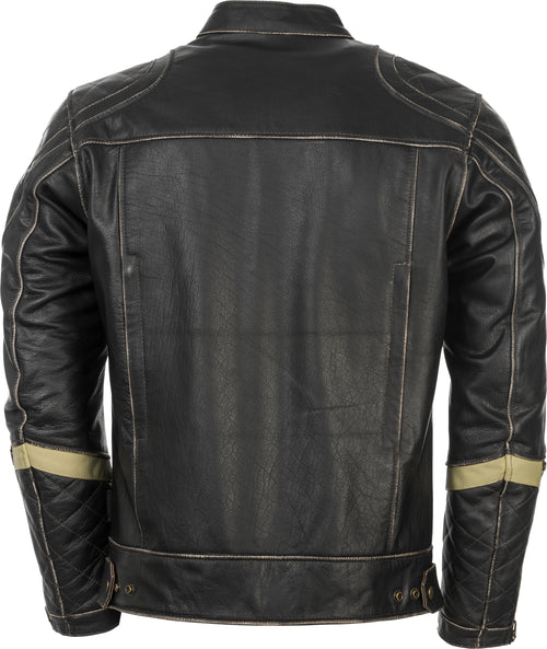 Highway 21 Motordrome Jacket - Antique Black LG