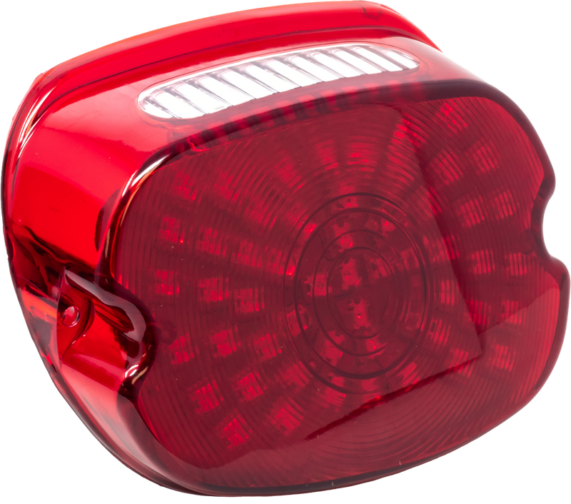 Letric Lighting Co Slantback LED Tailight - SO-LO Integrated LED Tailight RED L…