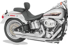 Mustang Motorcycle Solo with Driver Backrest Original — 2006-2017 Harley-Davidson Softail Wide