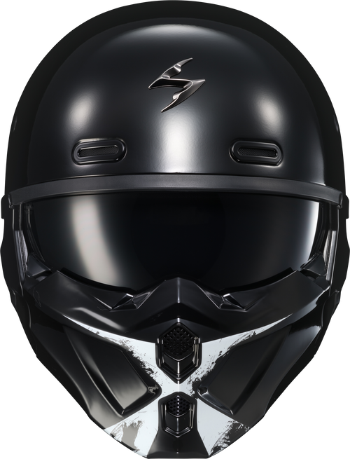 Scorpion EXO Covert X Face Mask - RAY Gloss White