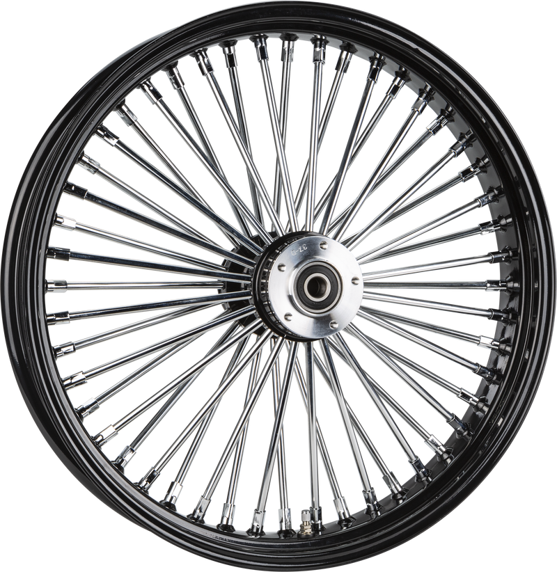 Harddrive Front Spoke Wheels - 48-SPK DD Black 23x3.5 WG-HUB 1