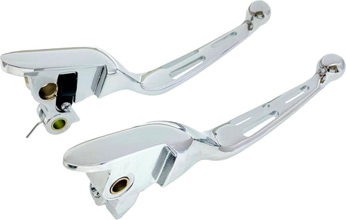 Harddrive Custom Levers - 3 Slot Lever SET Chrome FLT 2021-2025 CBL Clutch