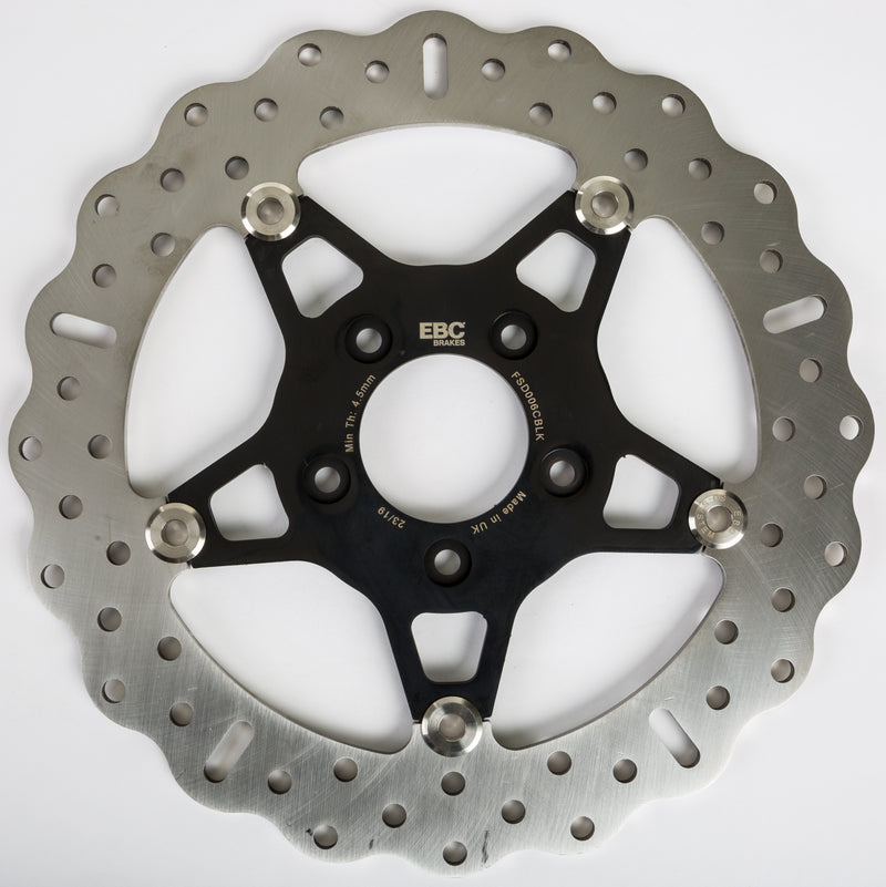 EBC Flow Rotor - Fsd006cblk Floating 5 Spoke Front