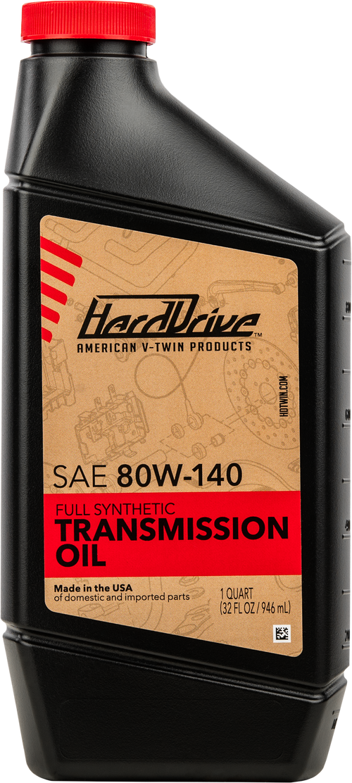 Harddrive Transmission Oil - 80w140 1 QT (12/Case Sold Ea)