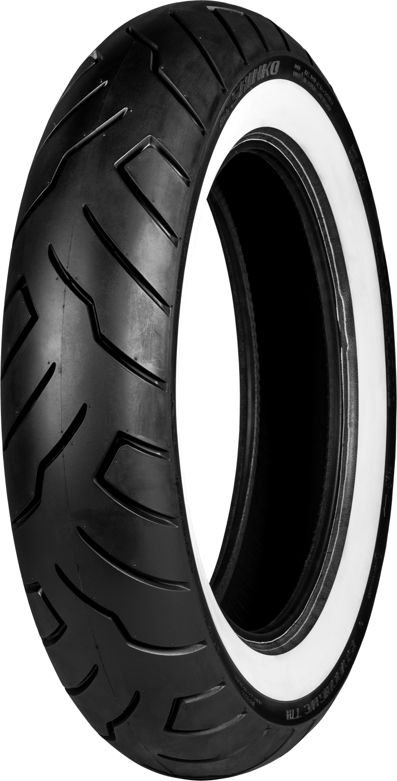 Shinko SR 999 Long Haul White Wall Tire - Rear W/W 180/65b16 Reinf. 81h TL