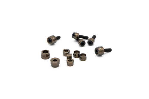 Santoro Fabworx Chacho's Bolt Kit - Bronze M8 ENG Trans Prim BLK