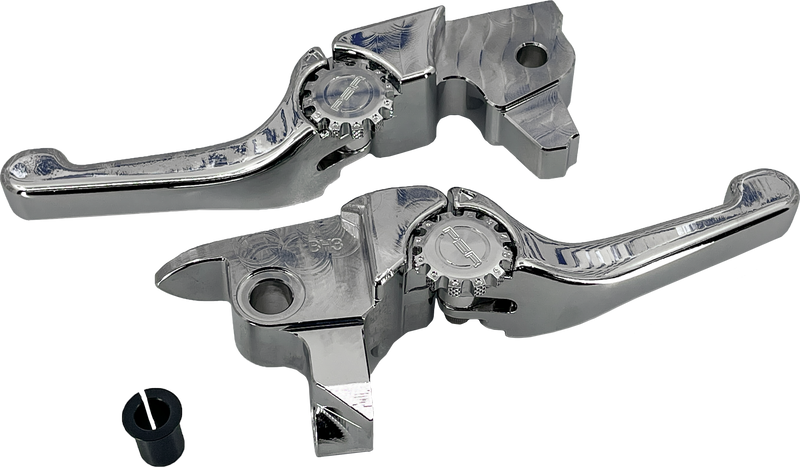 PSR Anthem Shorty Lever Set - Chrome FLT 2017-2020 Hydraulic Clutch