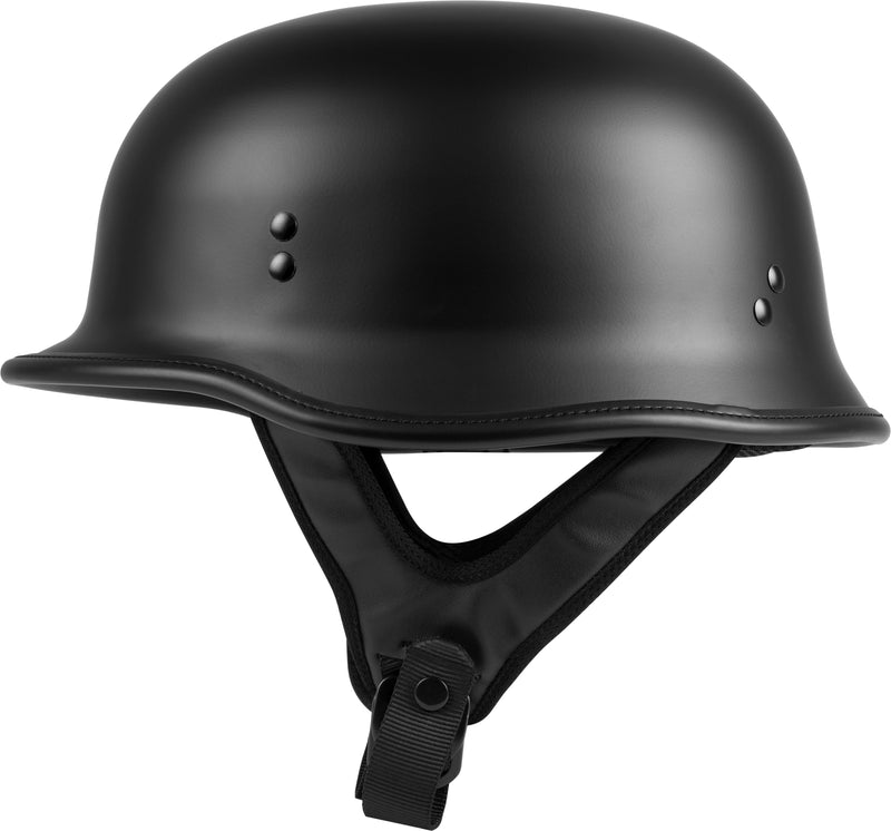 Highway 21 9mm Helmet - German Beanie Helmet Matte Black SM