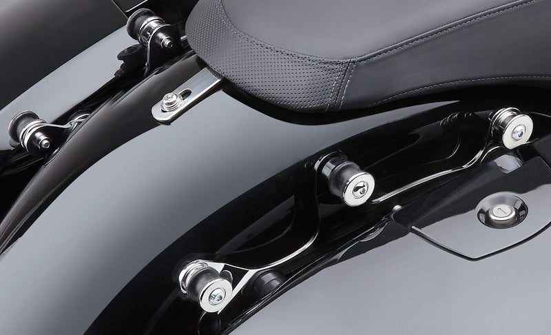 Cobra Backrest Docking Kit - Chrome Chieftain 2014-2025