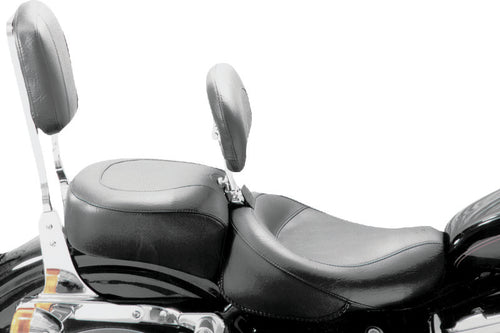 Mustang Motorcycle Solo with Driver Backrest Original — 1982-2003 Harley-Davidson Touring
