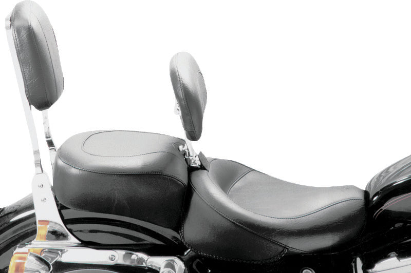 Mustang Motorcycle Solo with Driver Backrest Original — 1982-2003 Harley-Davidson Touring