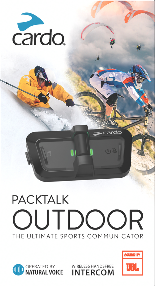 Cardo PalkTalk Outdoor Single and Duo - Black
