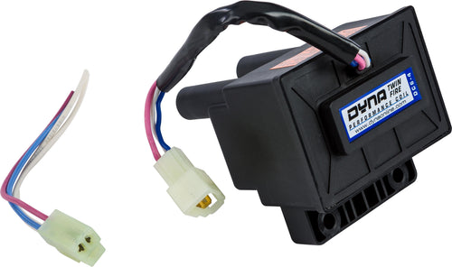 Dynatek Ignition Coil - 3 OHM Twin Fire Four Plug - Harley & Indian V-Twin