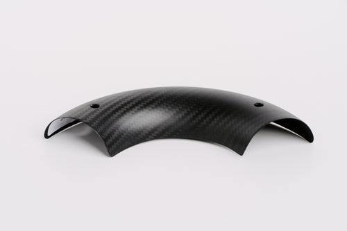 Sawicki Exhaust Heat Shield - CF Universal Heat Shield Curved