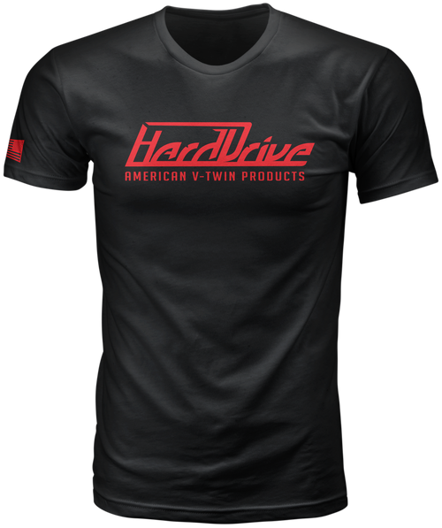 HardDrive Tee - Black/RED 3x