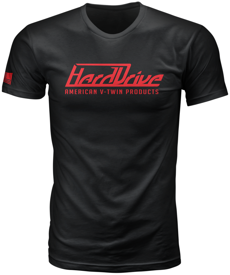 HardDrive Tee - Black/RED MD