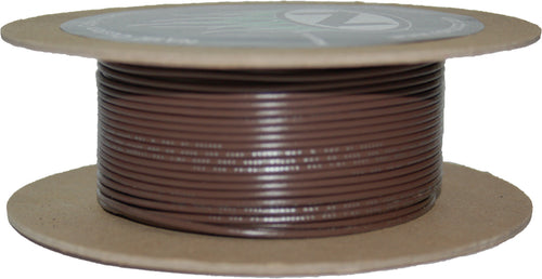 NAMZ Custom Cycle 100-Foot OEM Color Wire Spools - (brown)