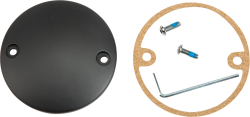 Harddrive Point ignition Cover - Satin Black 1986-2020 XL